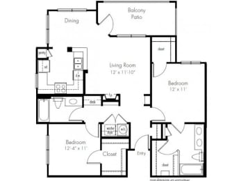  Floor Plan Pinon