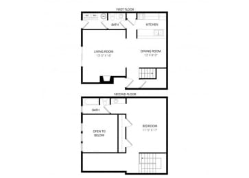  Floor Plan Single Townhome