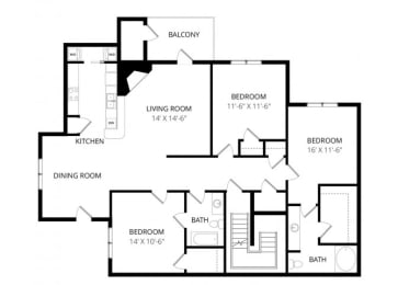  Floor Plan St. Andrews
