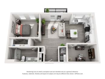  Floor Plan Scarlet