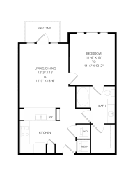 bedroom floor plan | apartments in the galleria houston