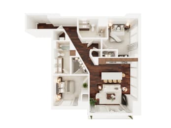  Floor Plan THE MICHAEL