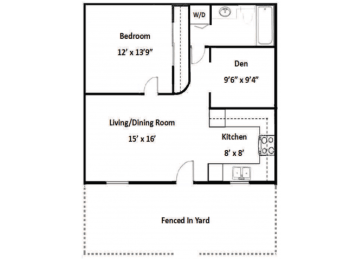  Floor Plan Cottage with Den