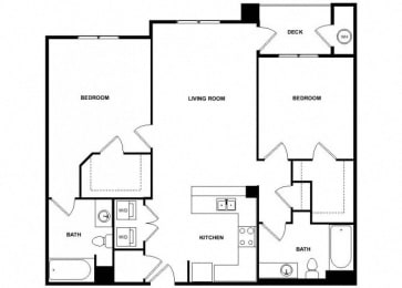 a floor plan of a house