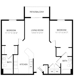Sunflower floor plan