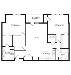  Floor Plan Walnut Den
