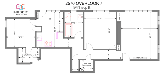 Overlook 2570, 2 Bedroom 1 Bath at Integrity Cleveland Heights, Cleveland Heights