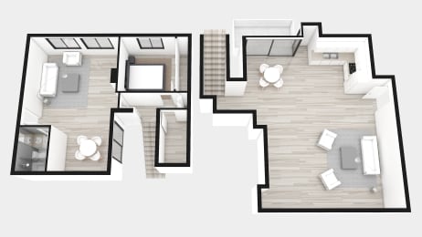 One Bed + One Bath