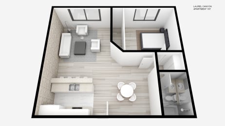 One Bed + One Bath