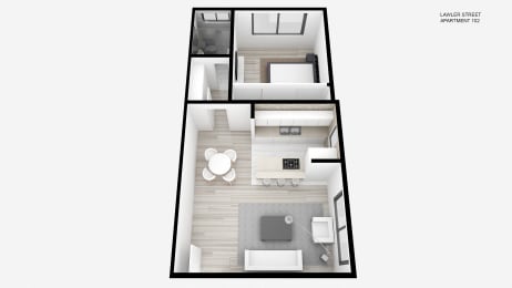 One Bed + One Bath