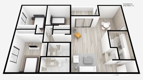 Three Bed + Two Bath