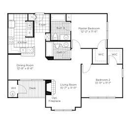  Floor Plan B2-HC | Premium