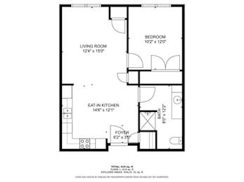 A black and white image of a floor plan for a house.