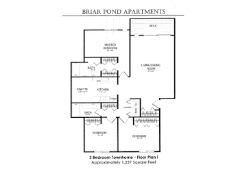 the floor plan of the bair fond apartments