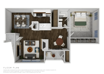 maskmask floor plan  1 bedroom  503 sq ft