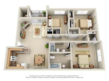 Floor Plan  a floor plan is shown in this illustration