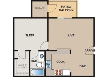 a diagram of a floor plan of a house