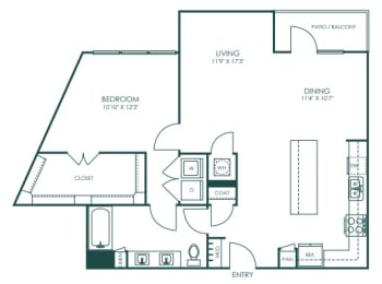 a blueprint of a floor plan of a house