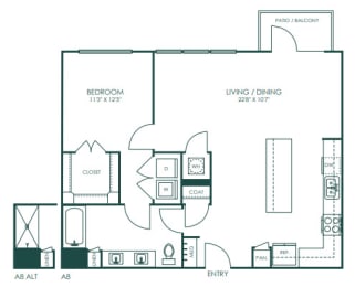 a blueprint of a floor plan with bedrooms and bathrooms