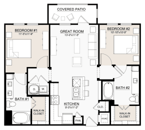  Floor Plan B1