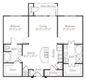  Floor Plan B2