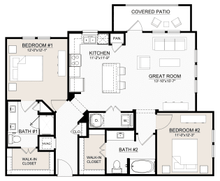  Floor Plan B2