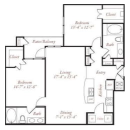  Floor Plan B3