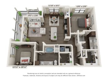  Floor Plan B4