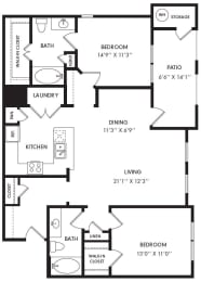  Floor Plan B6