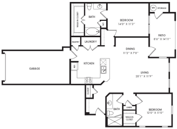  Floor Plan B7