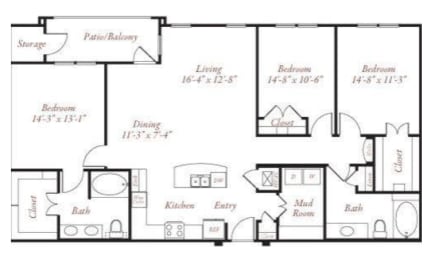  Floor Plan C1
