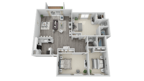 Floor Plan  a floor plan of a room with a bedroom and a bathroom