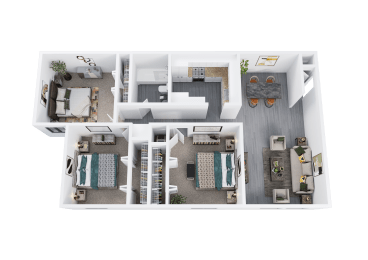 Floor Plan  Grand Prairie, TX apartments for rent