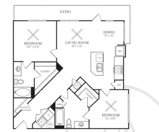  Floor Plan B2