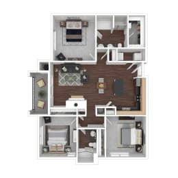 Floor Plan  bedroom floor plan an in 3d