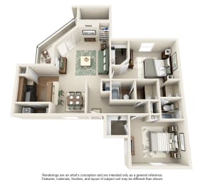 a drawing of a floor plan of a house