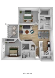 Floor Plan  bedroom floor plan an in 3d