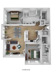 Floor Plan  bedroom floor plan an in 3d