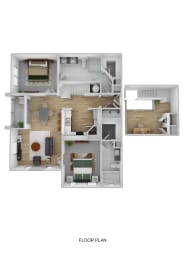 Floor Plan  bedroom floor plan an in 2d