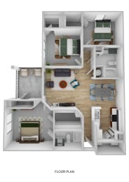 Floor Plan  bedroom floor plan an in 3d