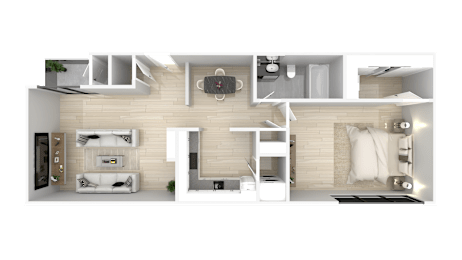 A2 floor plan