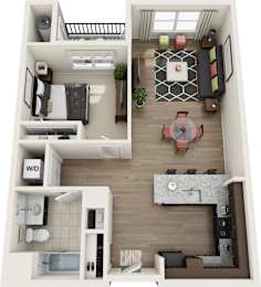 1 Bed | 1 Bath