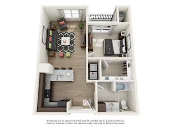 1 Bed | 1 Bath