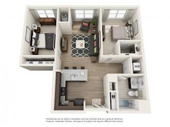 2 Bed | 1 Bath