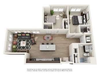 2 Bed | 1 Bath