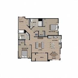  Floor Plan C-2B