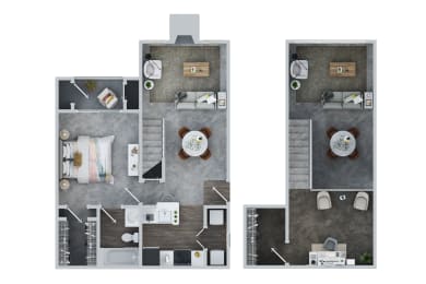 Warner East Loft at Town Walk at Hamden Hills, Hamden, CT