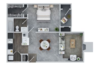 1 BED - 1 BATH | Warner West at Town Walk at Hamden Hills, Hamden, CT