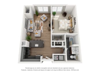 Devon| 1 bed - 1 Bath at Riverwalk, Conshohocken, Pennsylvania