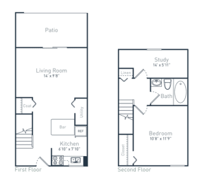 1 bed 1 bath A at Courthouse Green Apartments, Chesterfield , VA